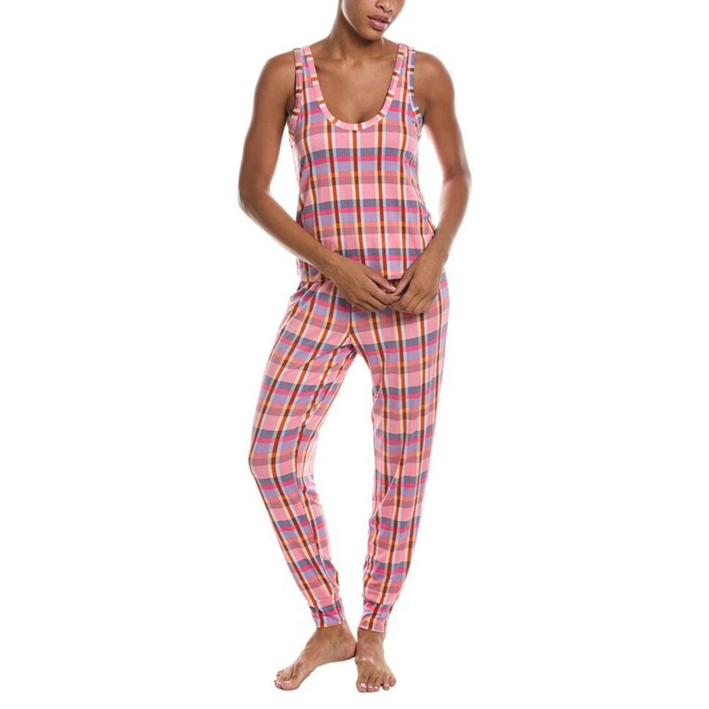 Honeydew Womens 2Pc All American Tank Pant Set, Pink